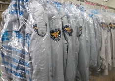 경찰 유니폼 크…